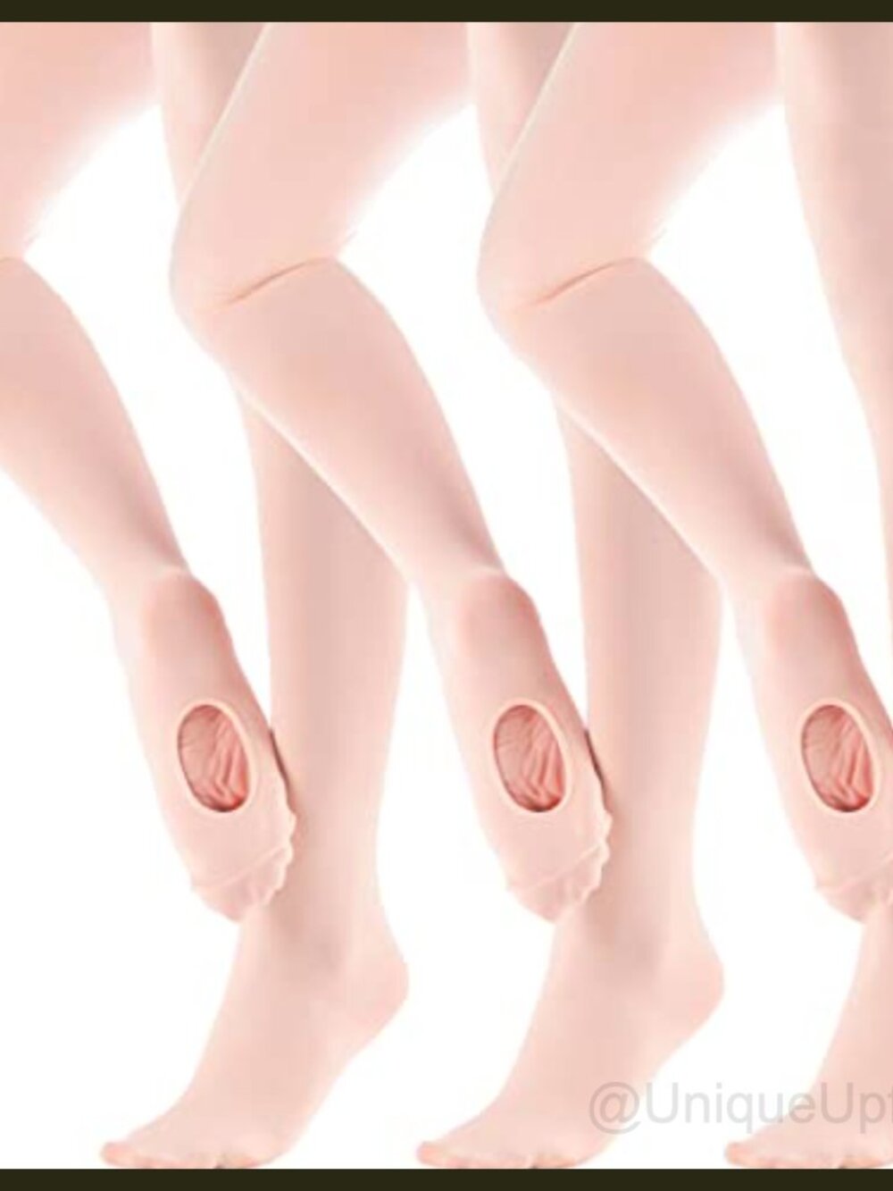 Girls Dance Tights Nylon Spandex Convertible Ballet Leggings